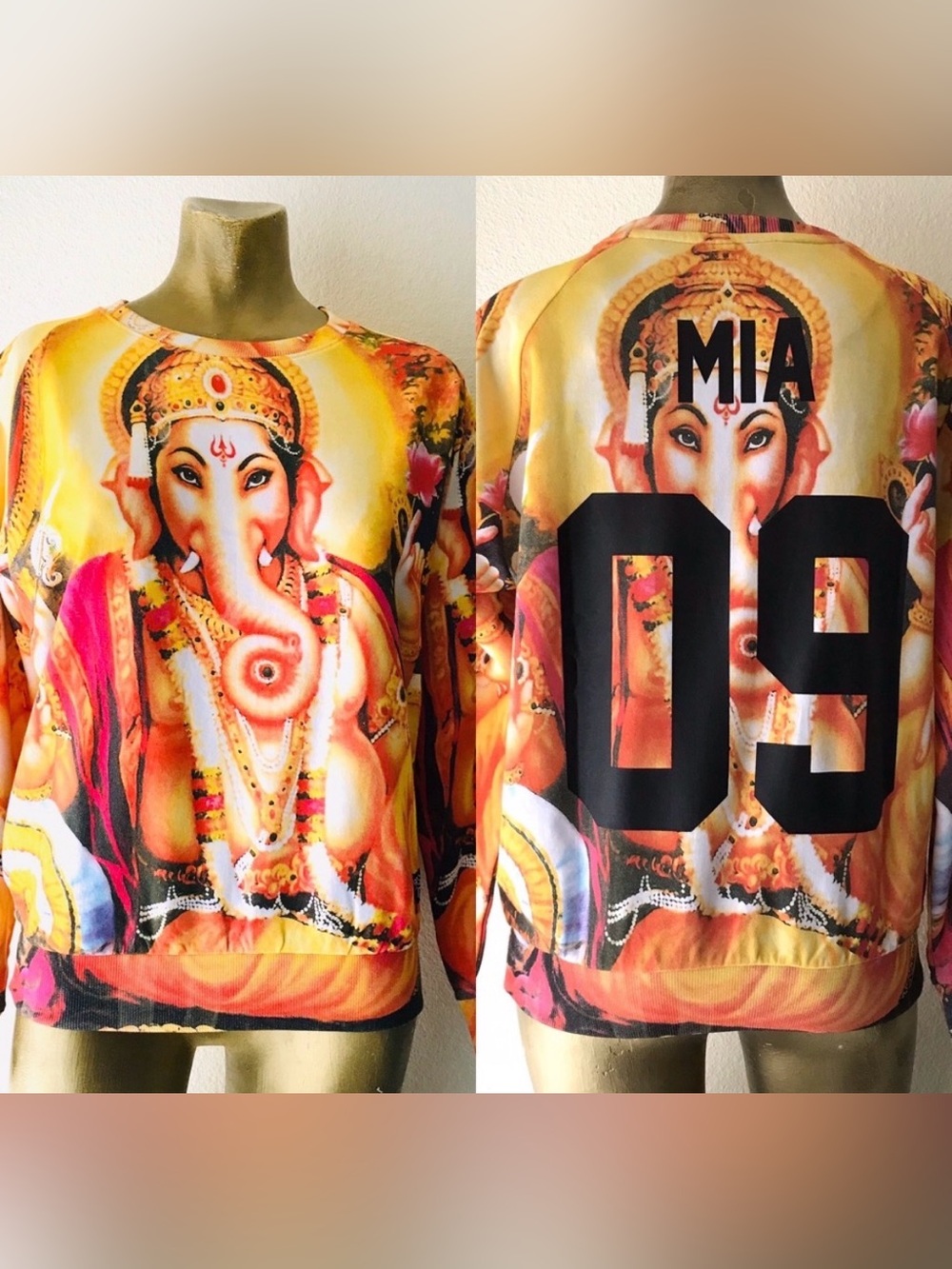 ELEVEN PARIS x LES (ART)ISTS NWT MIA Sweatshirt L